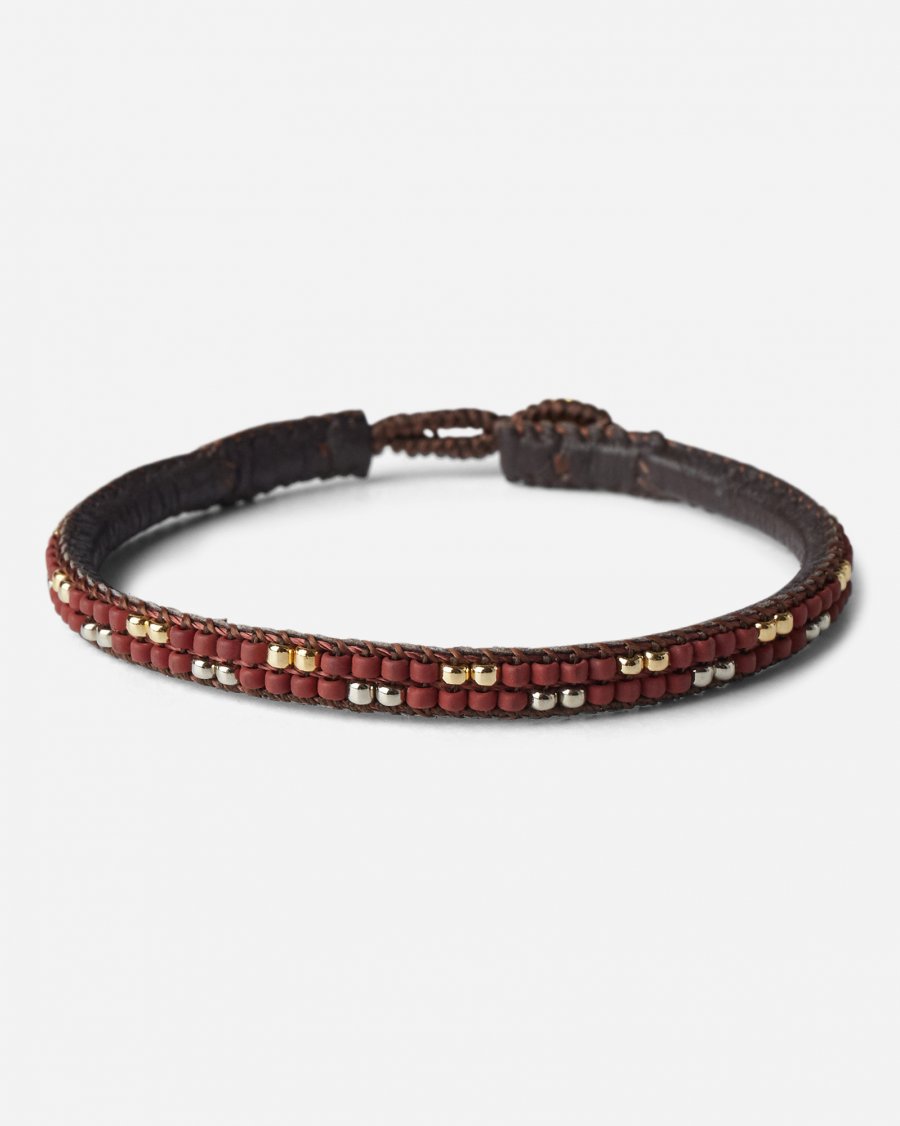Moss Copenhagen - Lace Leather Bracelet
