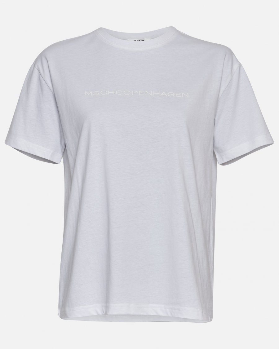 Tops & T-shirts - Moss Copenhagen - MSCHLiv Organic Logo Tee