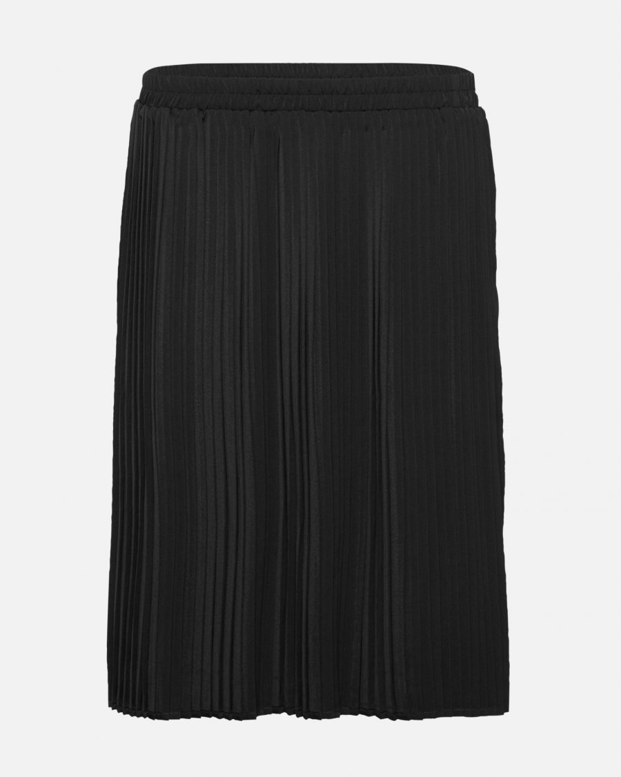 Moss Copenhagen - Loulou Short Pleat Polysilk Skirt