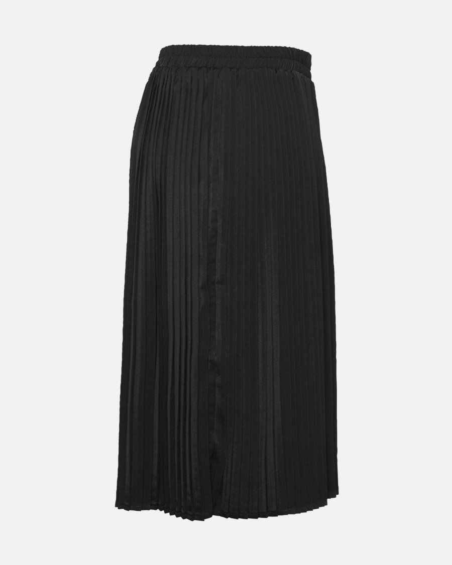 Moss Copenhagen - Loulou Short Pleat Polysilk Skirt