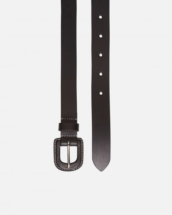 Moss Copenhagen - Buckle Leather Belt