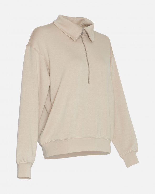 Moss Copenhagen - Ima Half Zip Sweatshirt
