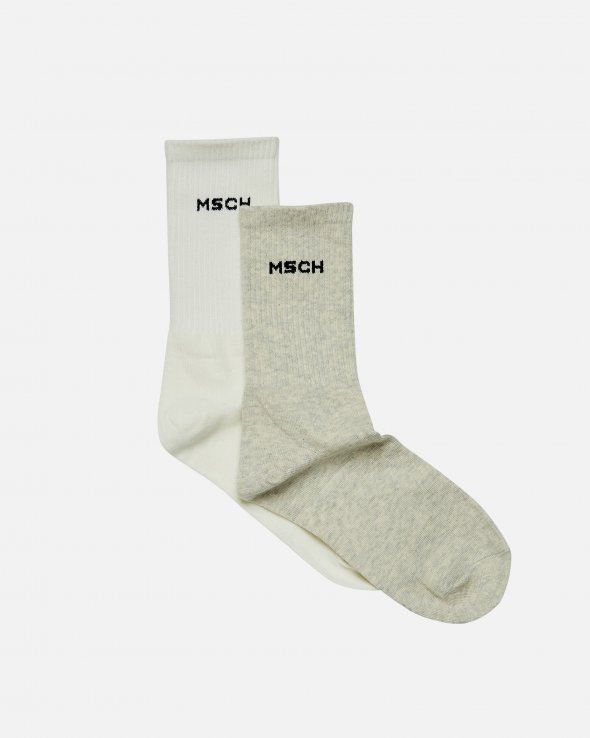 Moss Copenhagen - MSCHSporty Logo Socks